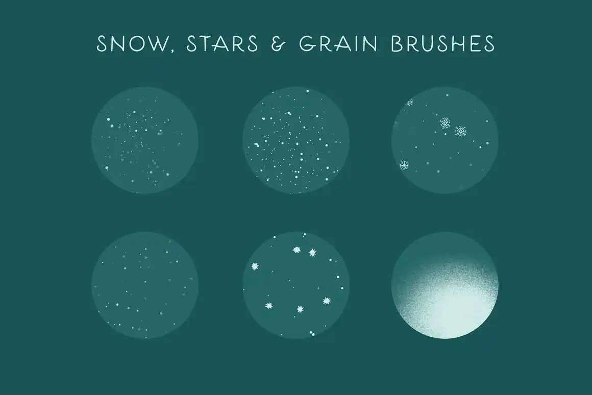 100 Christmas Procreate Brushes 4 061005