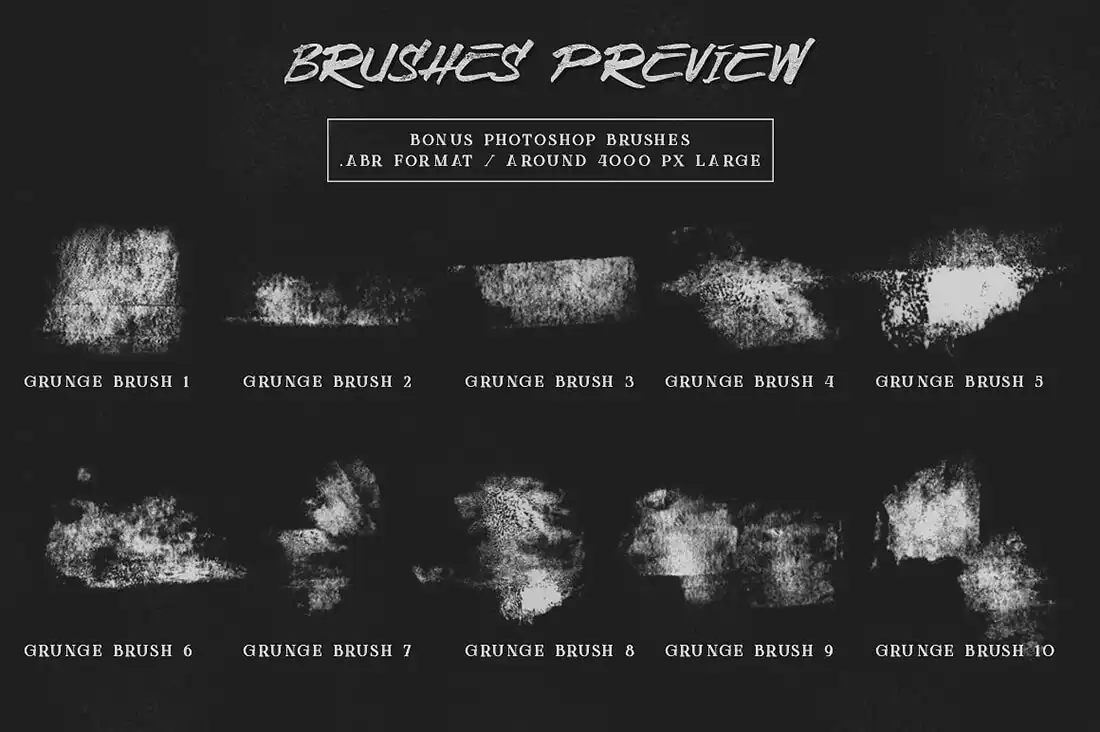 100+ Unique Brushes, Textures & Effects 74 06380