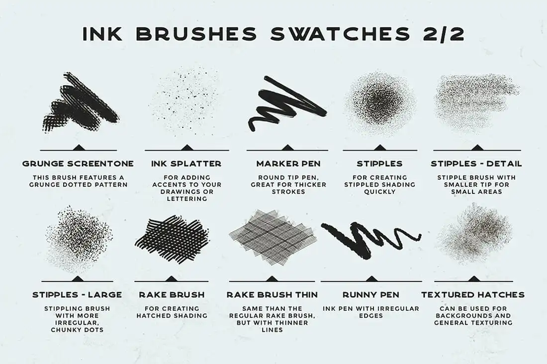 100+ Unique Brushes, Textures & Effects 72 06380