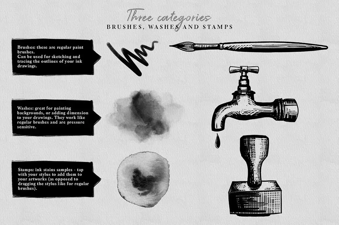 100+ Unique Brushes, Textures & Effects 52 06380