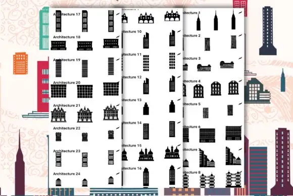 38 Procreate Architecture Brushes 4 38 procreate architecture brushes (3) 380