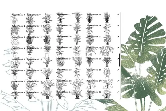 50 Procreate Potted Plant Stamps 4 50 procreate potted plant stamps (3) 380