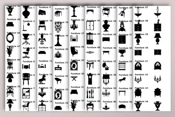 70 Procreate Furniture Stamp Brush 3 70 procreate furniture stamp brush (2) 380