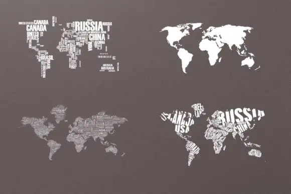 8 Procreate World Map Stamp Brush 3 8 procreate world map stamp brush (2) 380