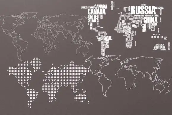 8 Procreate World Map Stamp Brush 4 8 procreate world map stamp brush (3) 380