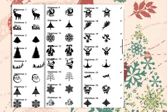 85 Procreate Christmas Brushes 5 85 procreate christmas brushes (6) 380