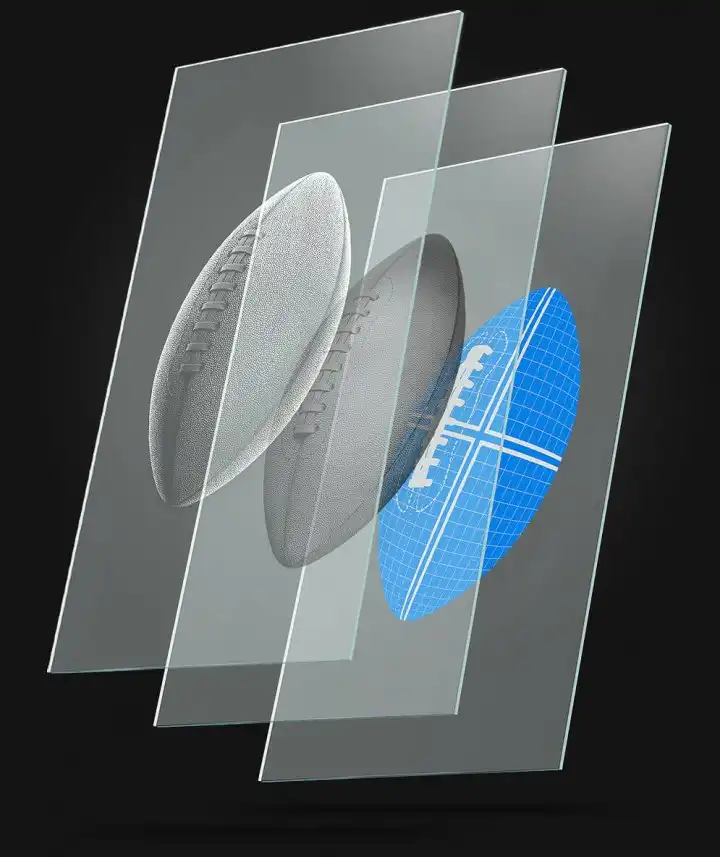 AMERICAN FOOTBALL BALL MOCKUP 16 06736