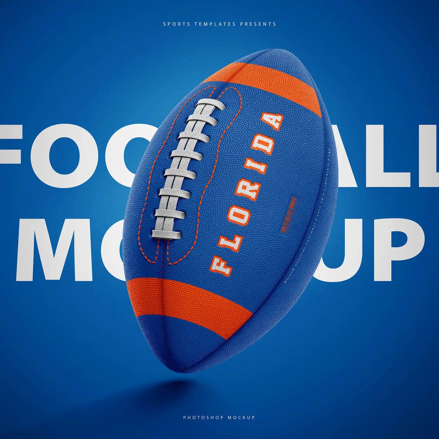 AMERICAN FOOTBALL BALL MOCKUP 9 06736