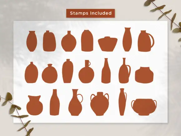 Boho Procreate Stamp Brushes 8 061005