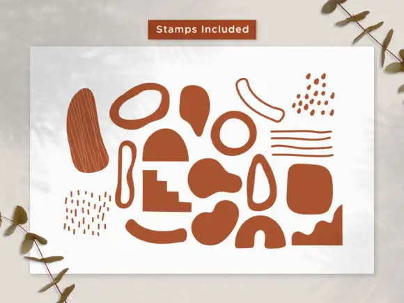 Boho Procreate Stamp Brushes 5 061005