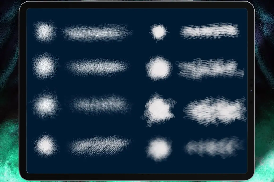 Dans Furry Brush For Procreate 4 06736