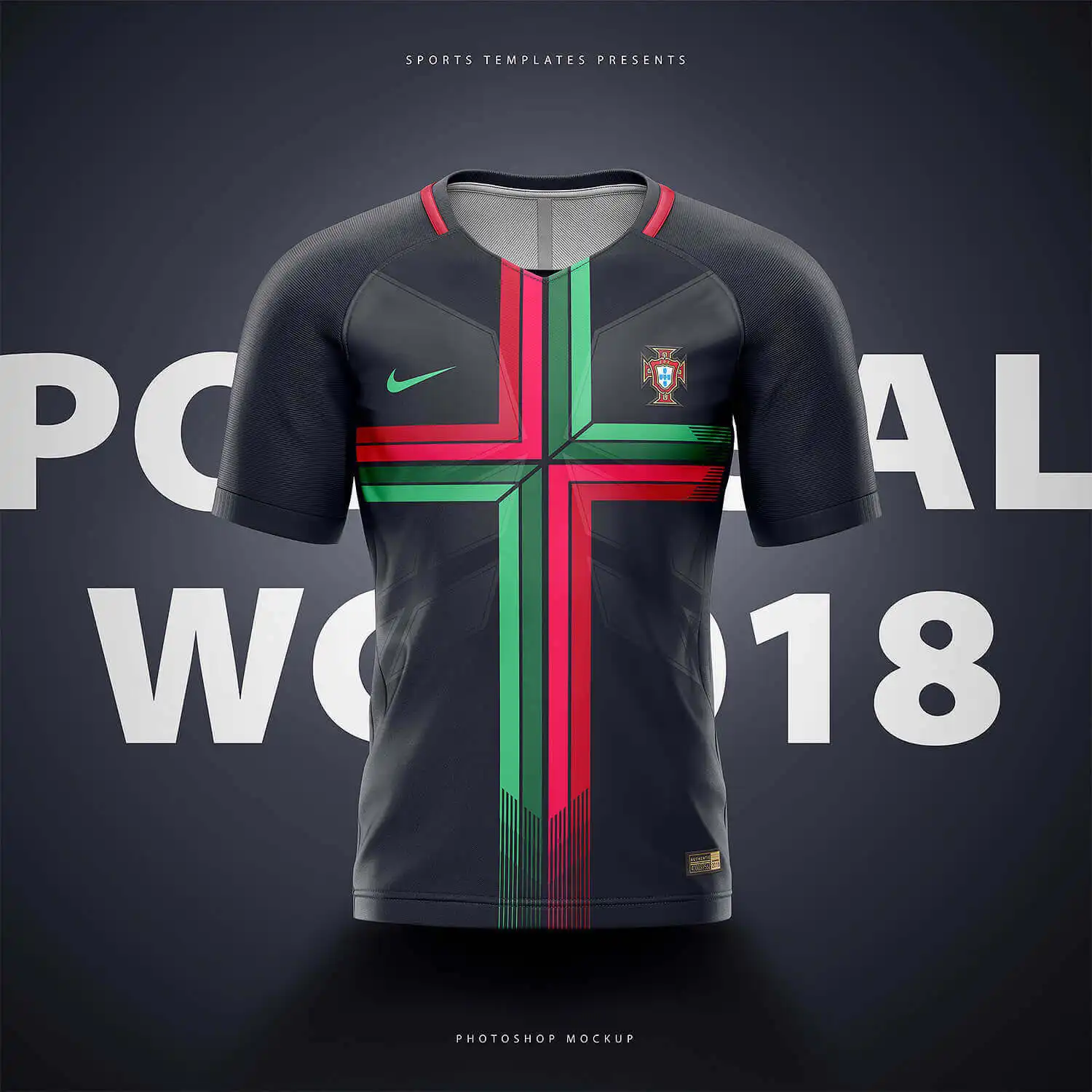 FOOTBALL SOCCER BALL PHOTOSHOP MOCKUP 14 06736