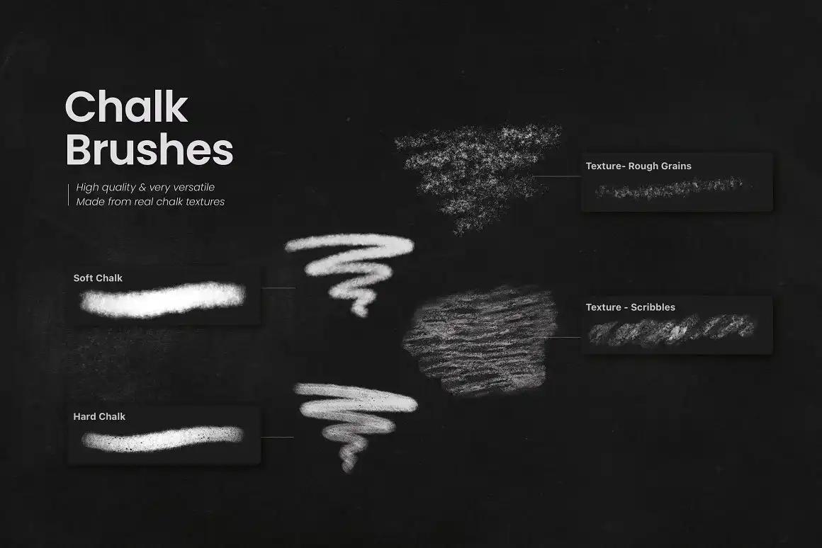 Pastel & Chalk Brushes • Procreate 5 06727