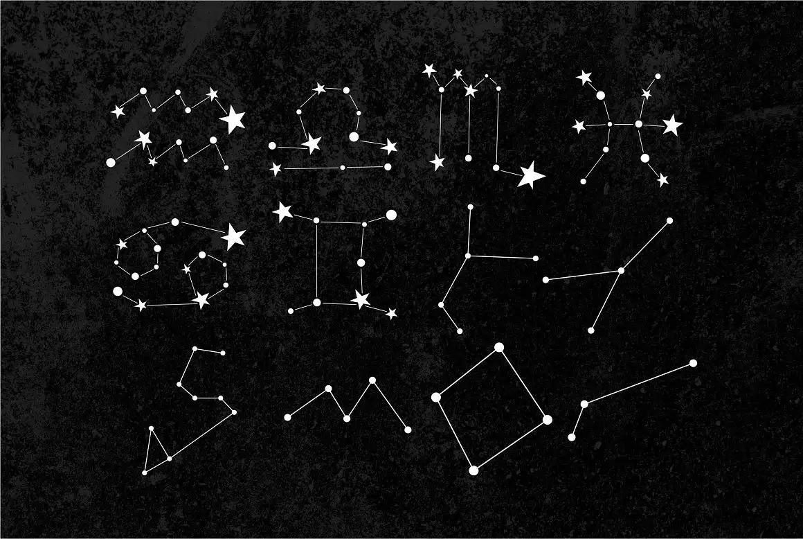 Procreate Brushes - Moon and Stars 8 06380