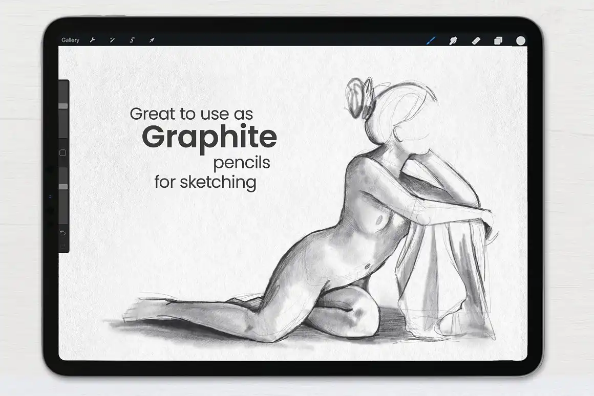 Ultimate Pencil Brushes - Procreate 9 06693