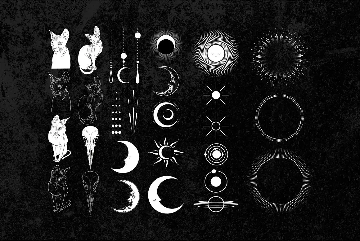 Witchcraft Stamps - Brushes for Procreate 3 06380