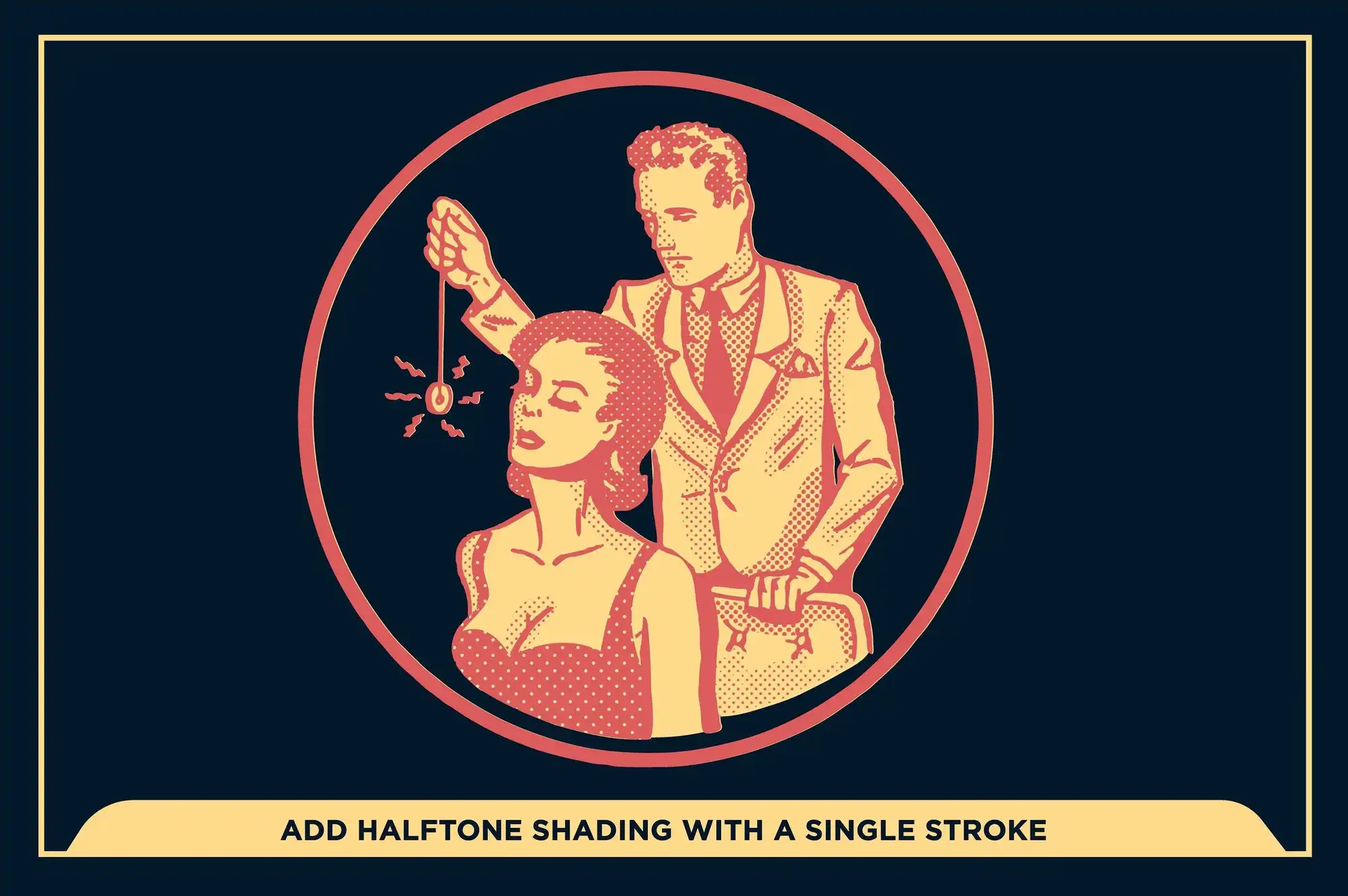 BLACK MAGIC HALFTONES - VECTOR HALFTONE PATTERN BRUSHES FOR ADOBE ...