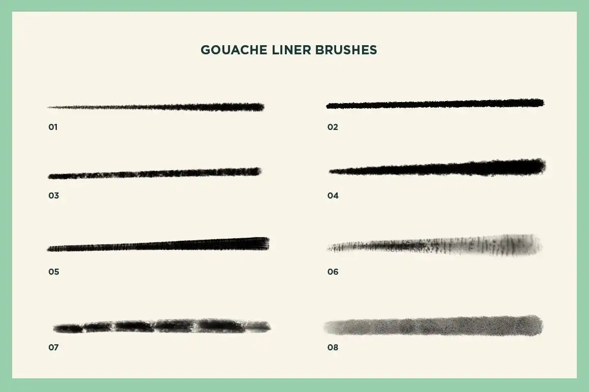 Gouache Shader Brushes for Procreate 17 gouache shader brushes for procreate (15) 380