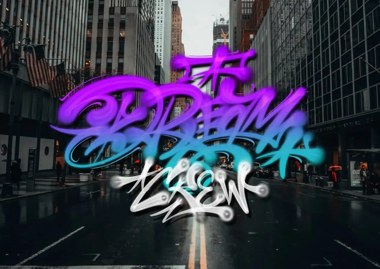 GRAFFITI BRUSHES for Procreate 5 06736