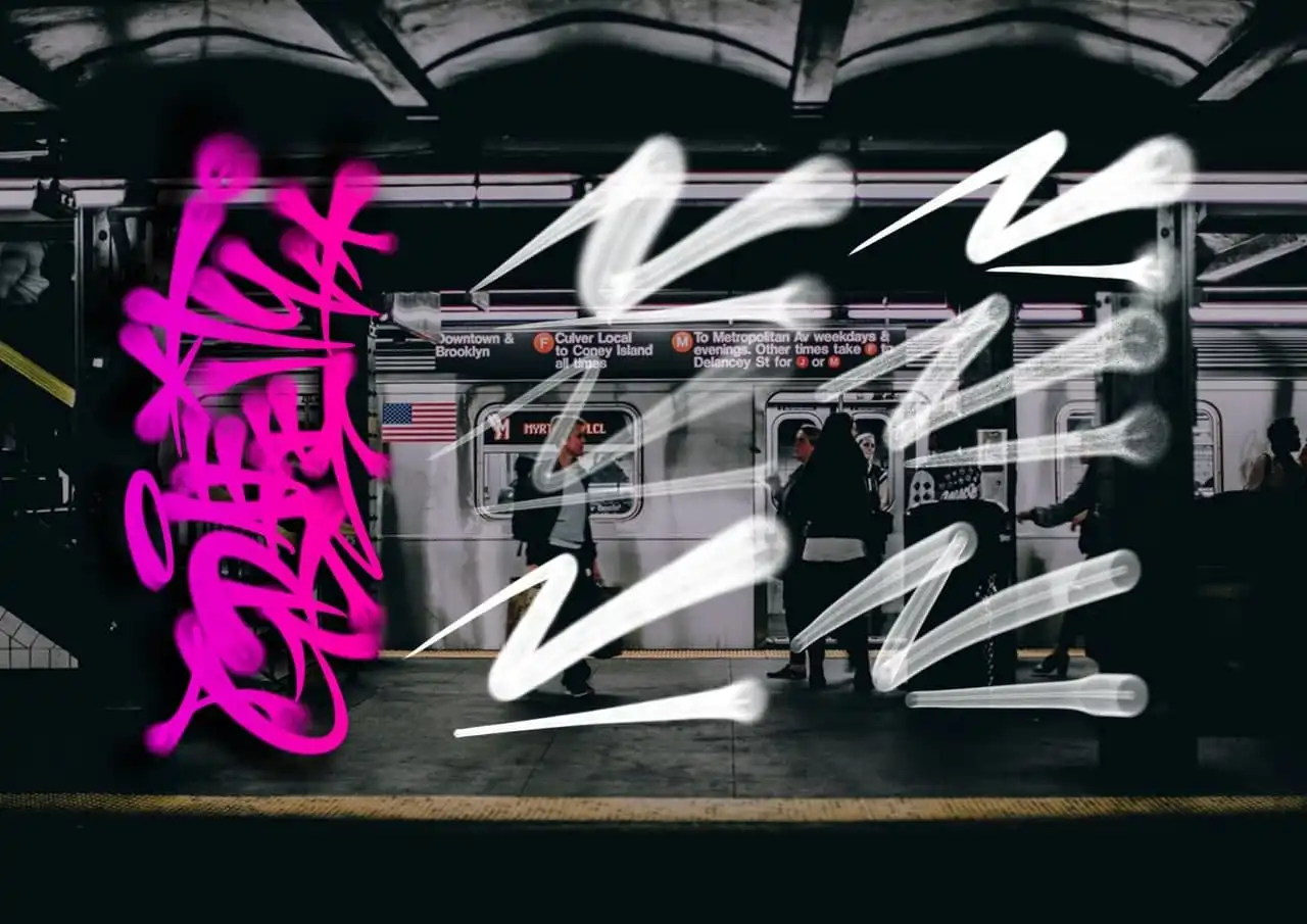 GRAFFITI BRUSHES for Procreate 6 06736