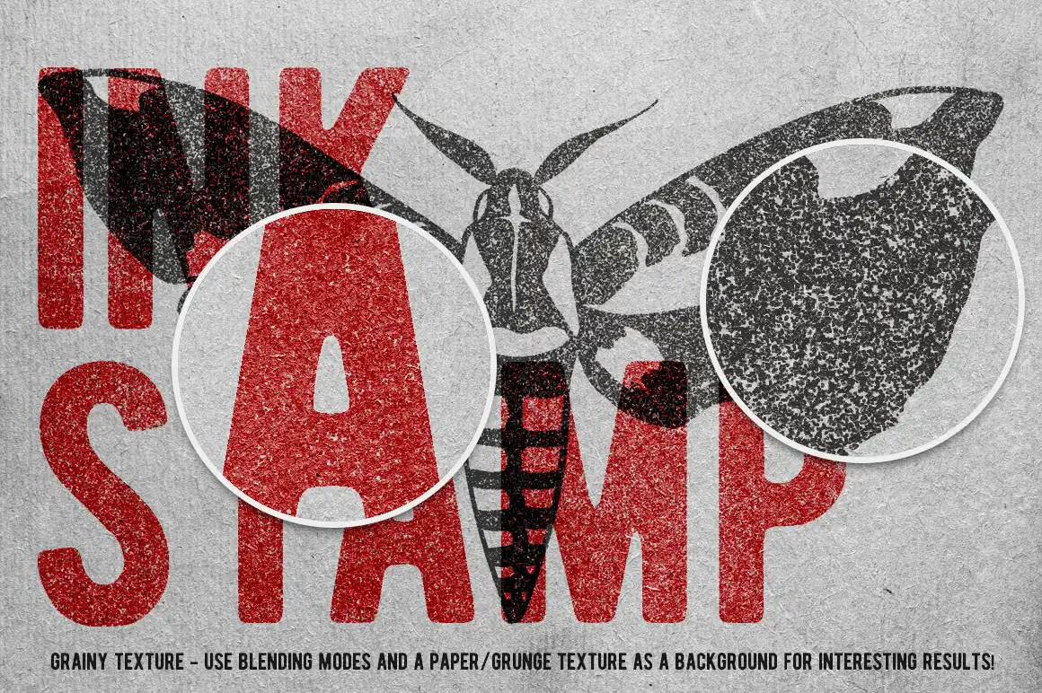 Ink Stamp Brush for Procreate 6 06380