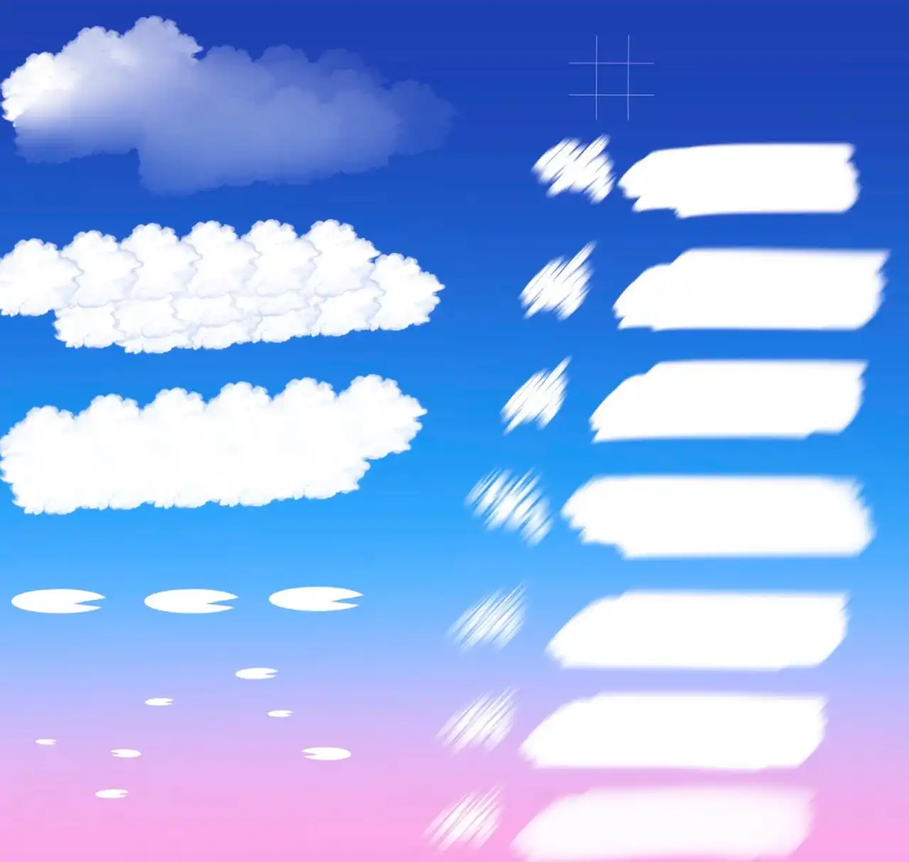 45 Landscape Illustration Procreate Brushes with Various Patterns 9 landscape brushes for procreate (5) 371