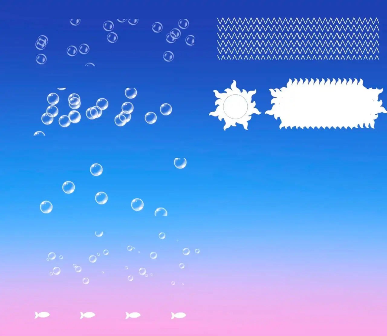 45 Landscape Illustration Procreate Brushes with Various Patterns 8 landscape brushes for procreate (8) 373