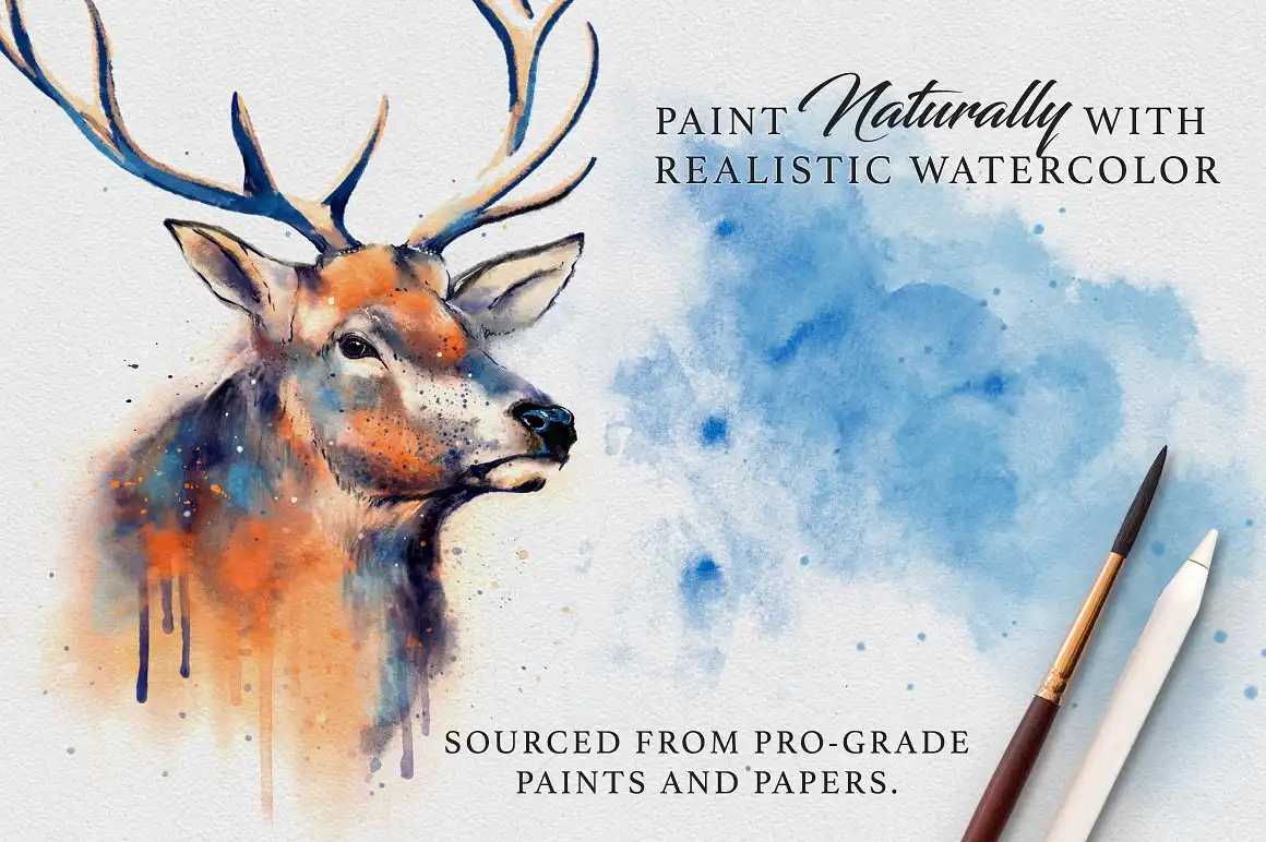 Master Watercolor Affinity Brushes 11 061005