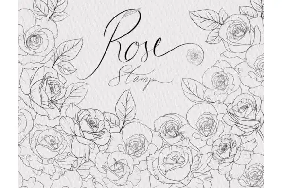 Rose Stamp Procreate Brush 3 rose stamp procreate brush graphics 7336294 2 580x387 380