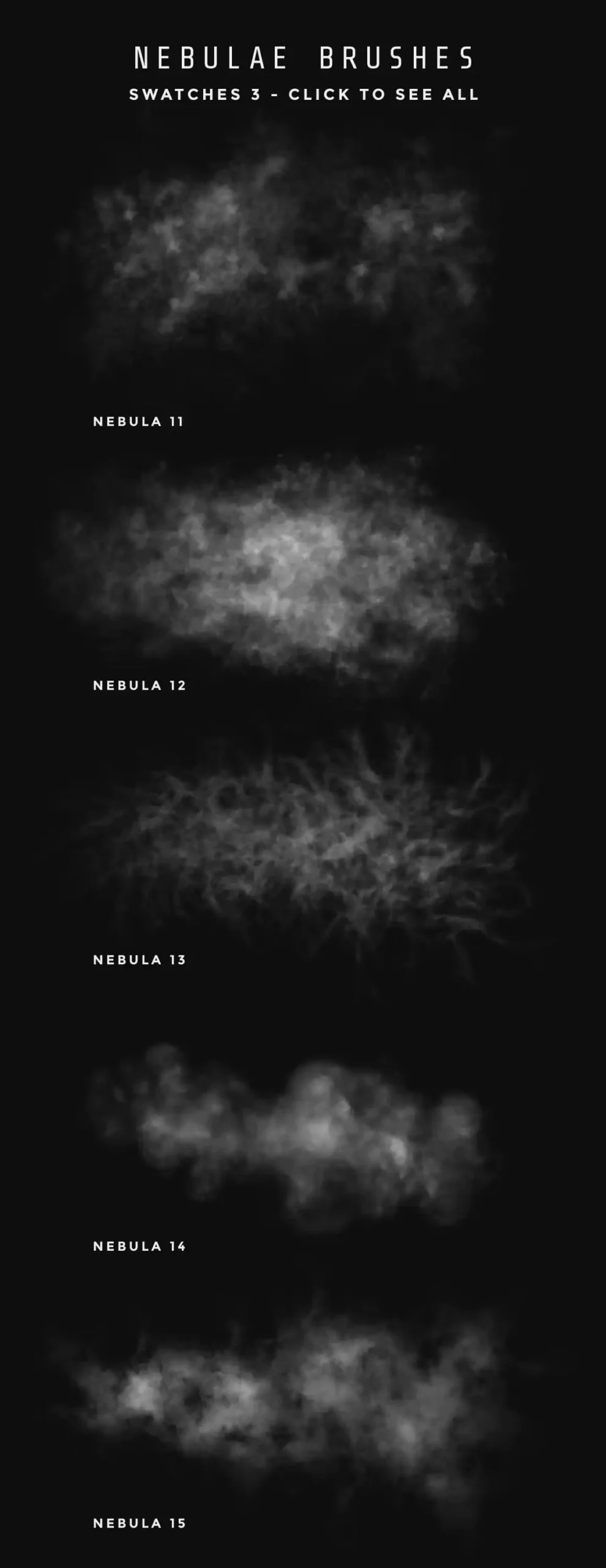 Space Procreate brushes - Set of 24 13 06380