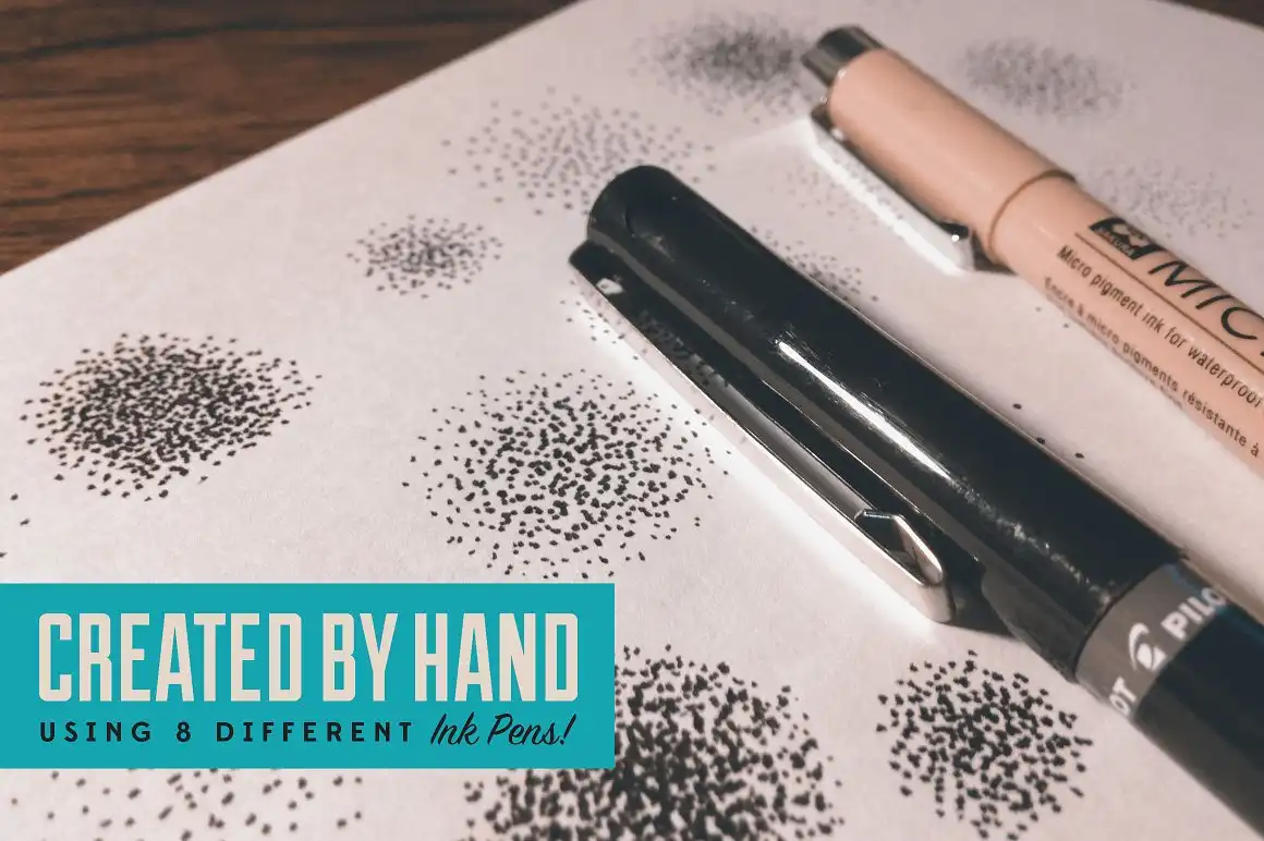Stipple Shading Brushes for Affinity 3 061005