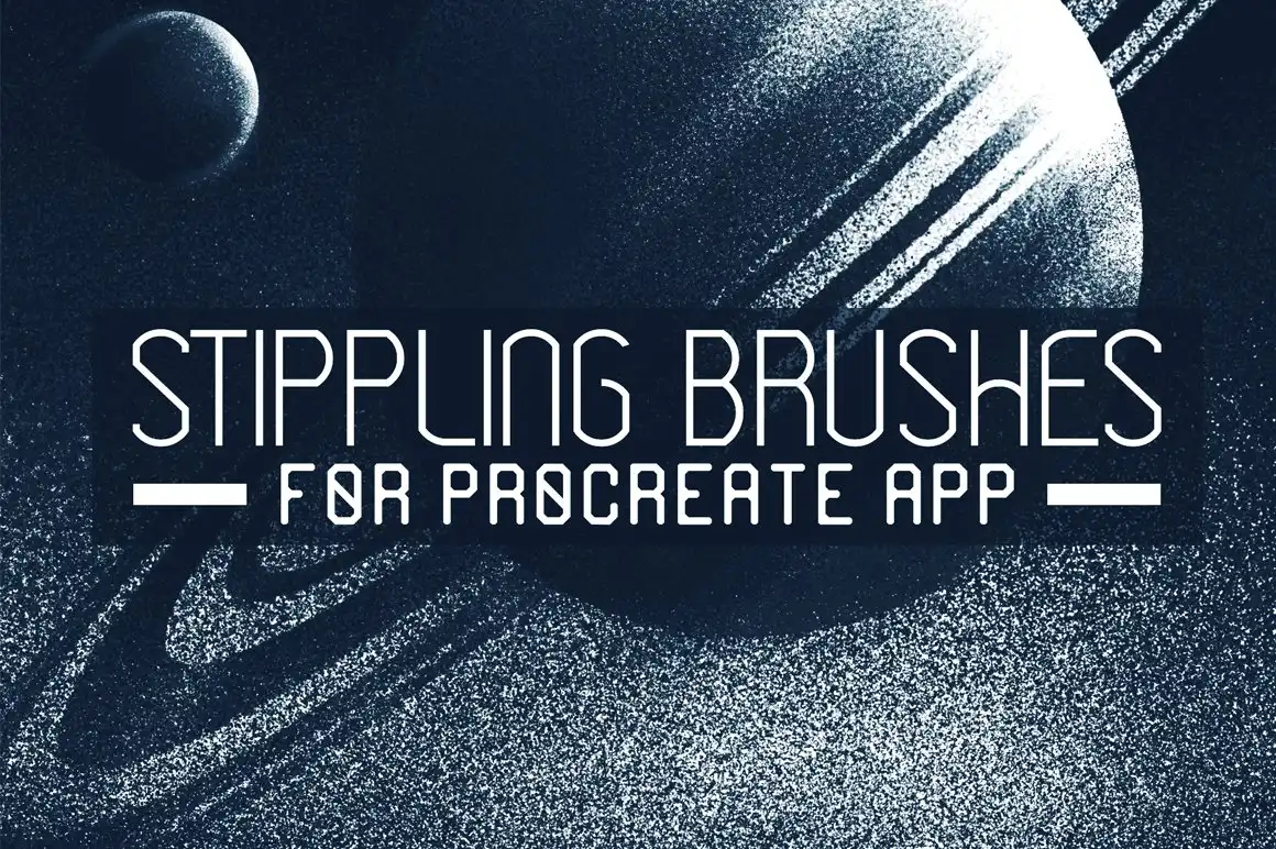 Stippling Procreate Brushes 3 06380