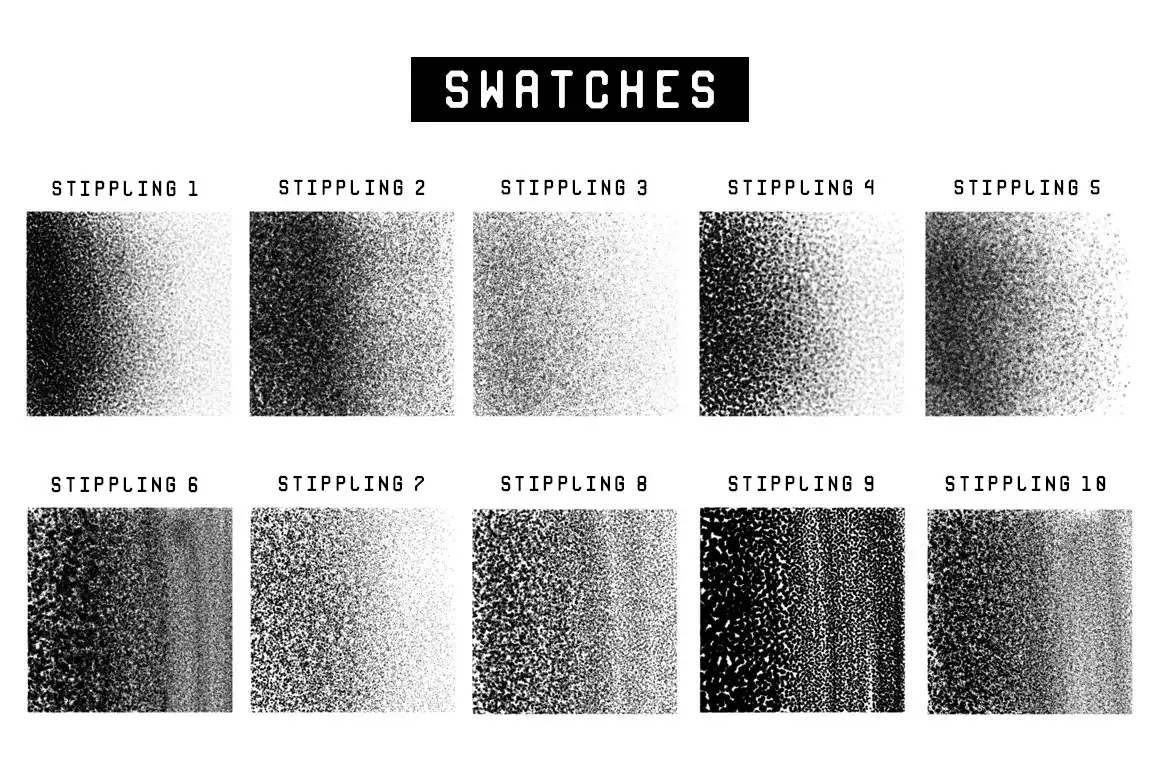 Stippling Procreate Brushes 5 06380