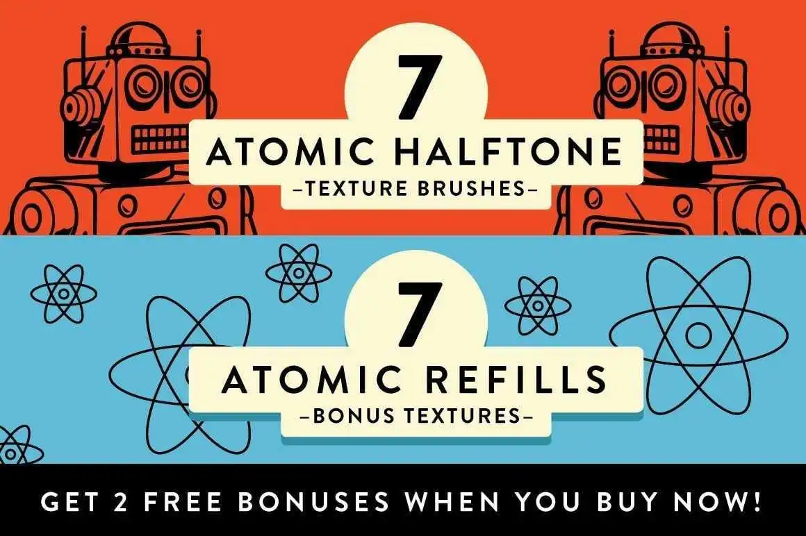 THE ATOMIC AGE PRINT KIT FOR ADOBE PHOTOSHOP 6 the atomic age print kit for adobe photoshop (2) 380