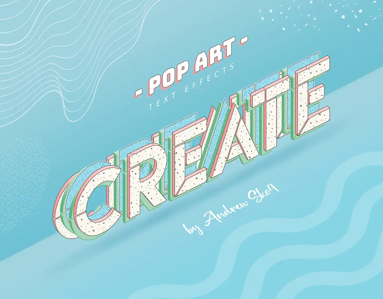 Sliced Pop Art - Text Effects 6 073425