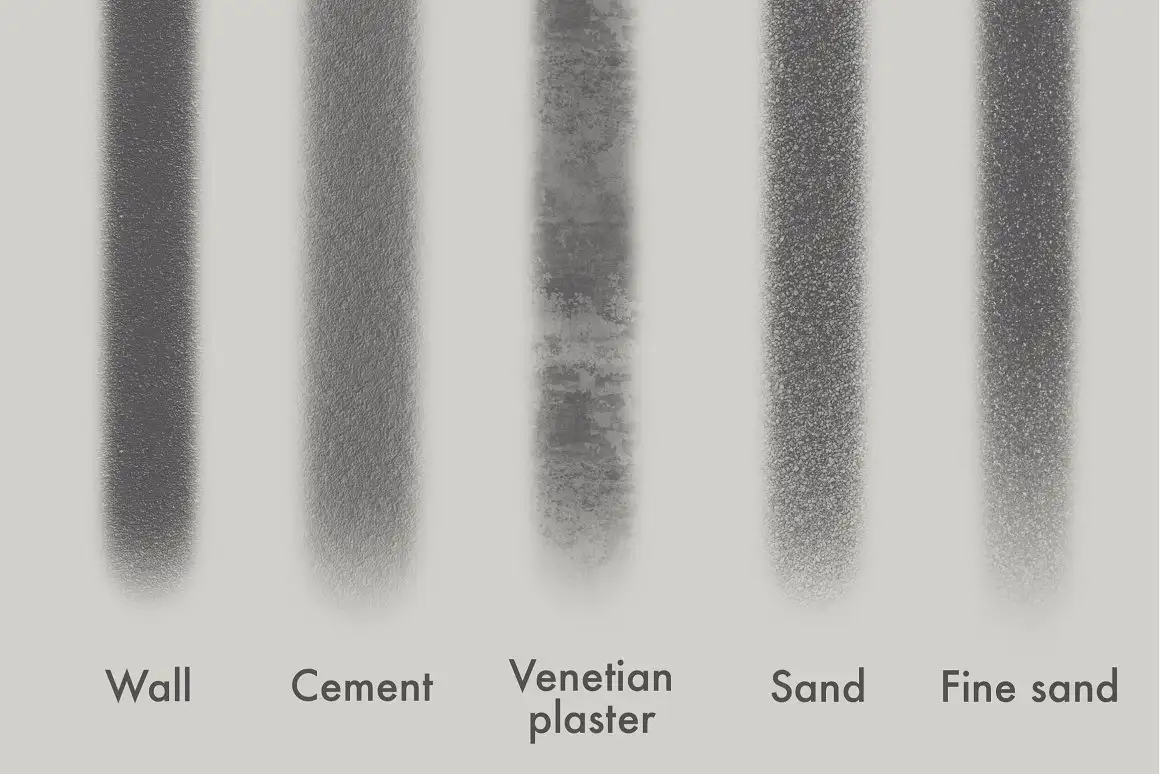 11 Texture brushes for Procreate 6 074029