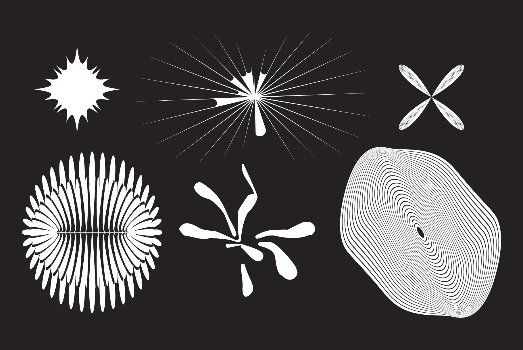 111 STRANGE VECTOR SHAPES 6 074029