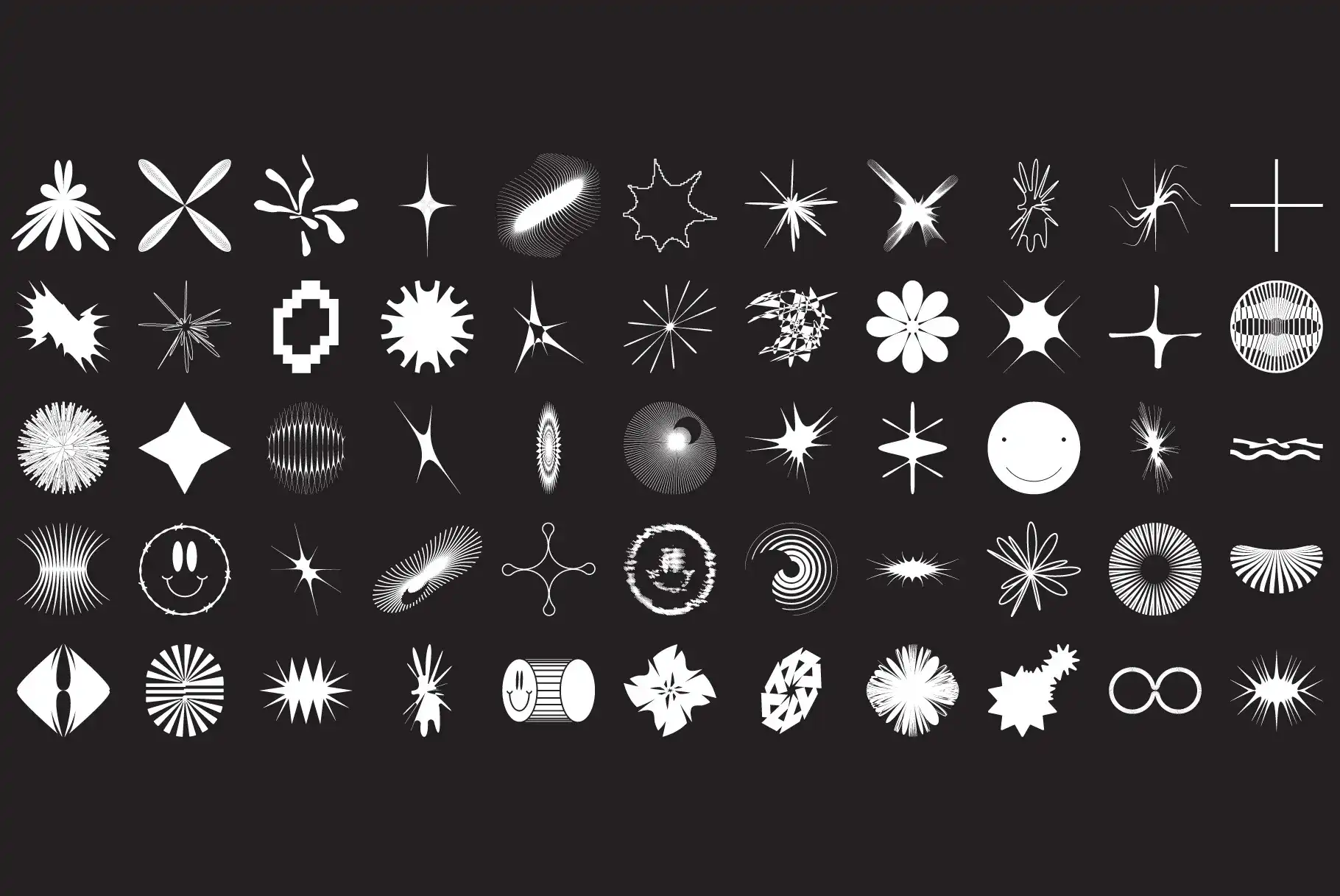 111 STRANGE VECTOR SHAPES 12 074029