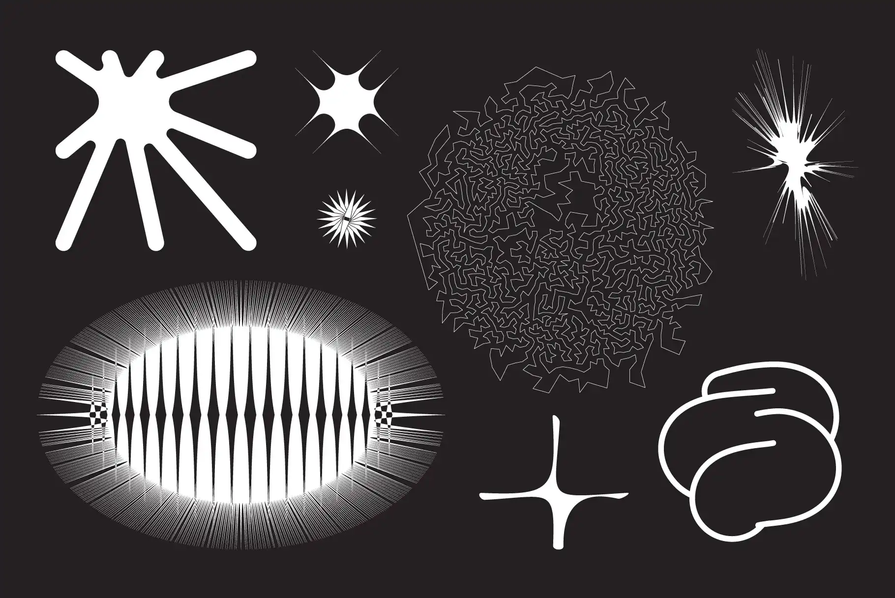 111 STRANGE VECTOR SHAPES 4 074029