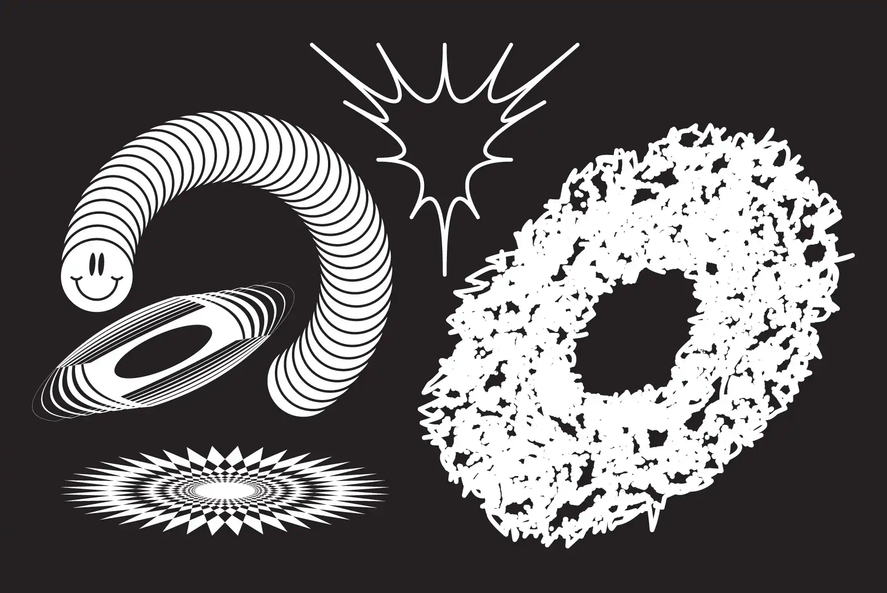 111 STRANGE VECTOR SHAPES 9 074029