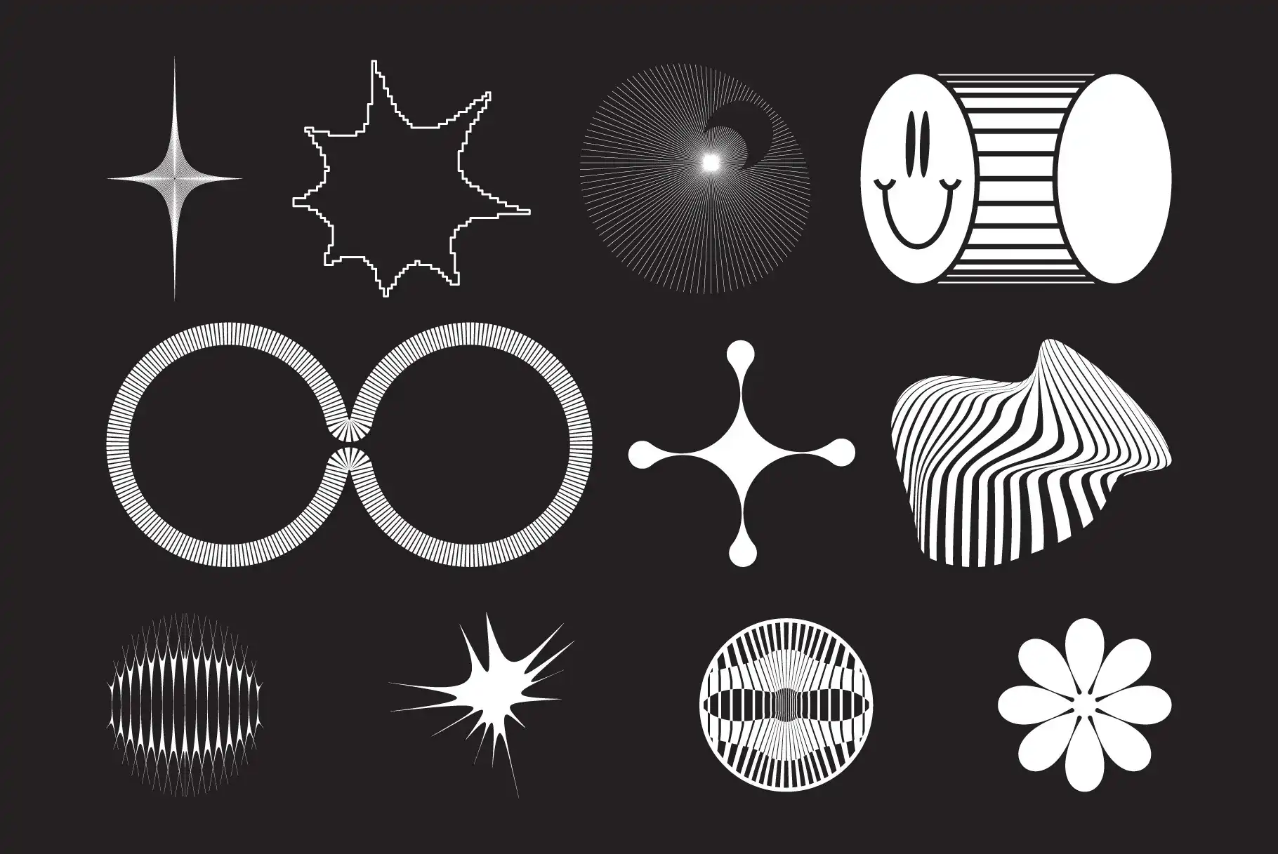 111 STRANGE VECTOR SHAPES 13 074029