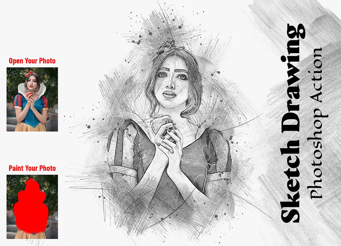 12-IN-1 Supper Art Photoshop Action Bundle 4 075726