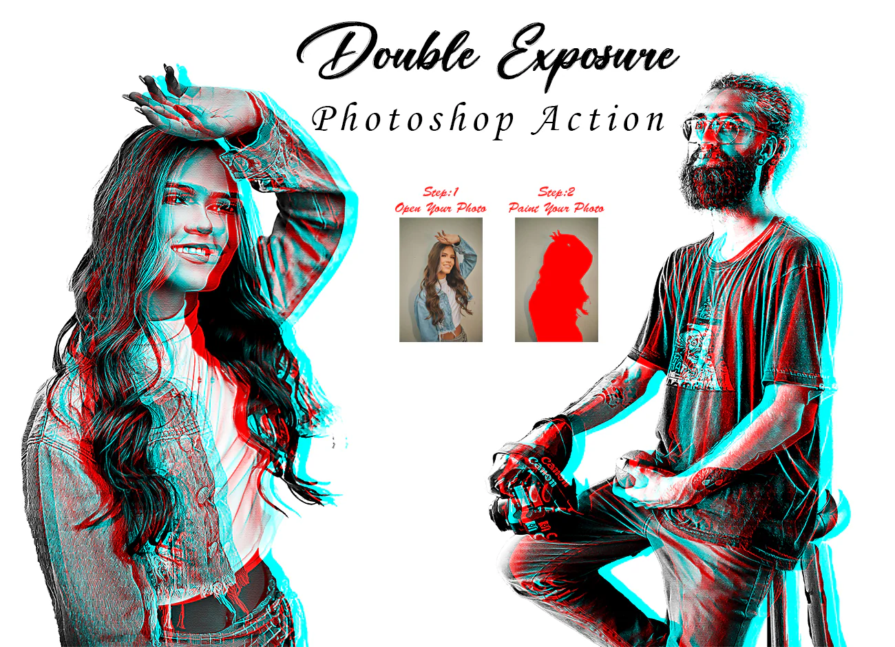 15-IN-1 DRAWING EFFECT PHOTOSHOP ACTIONS BUNDLE 10 075965