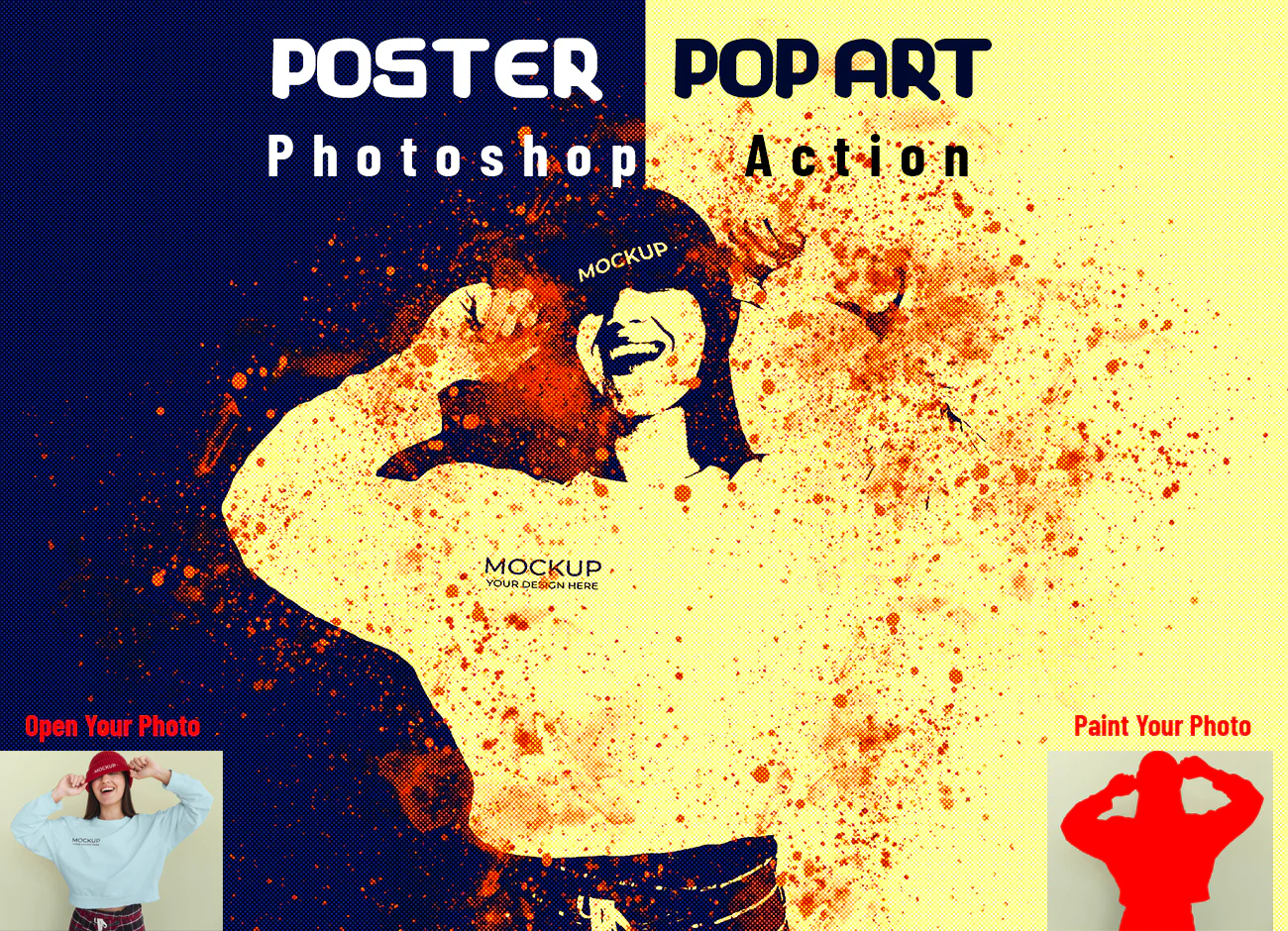 15-IN-1 DRAWING EFFECT PHOTOSHOP ACTIONS BUNDLE 4 075965