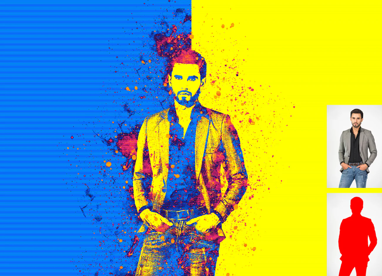 15-IN-1 DRAWING EFFECT PHOTOSHOP ACTIONS BUNDLE 12 075965