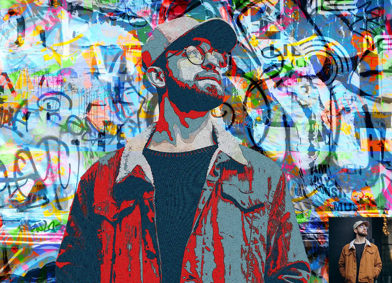 15-IN-1 DRAWING EFFECT PHOTOSHOP ACTIONS BUNDLE 9 075965
