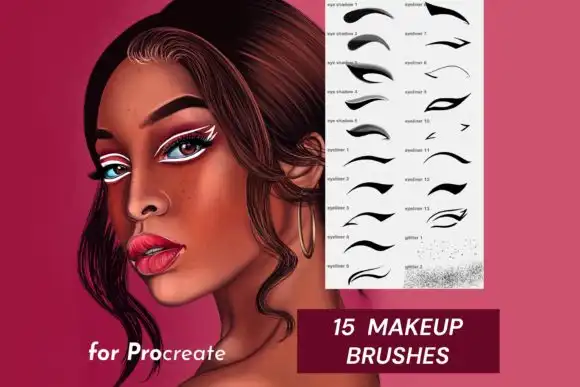 15 MakeUp Stamps