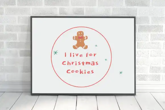 19 Ginger Bread Man Procreate Stamps 5 074340