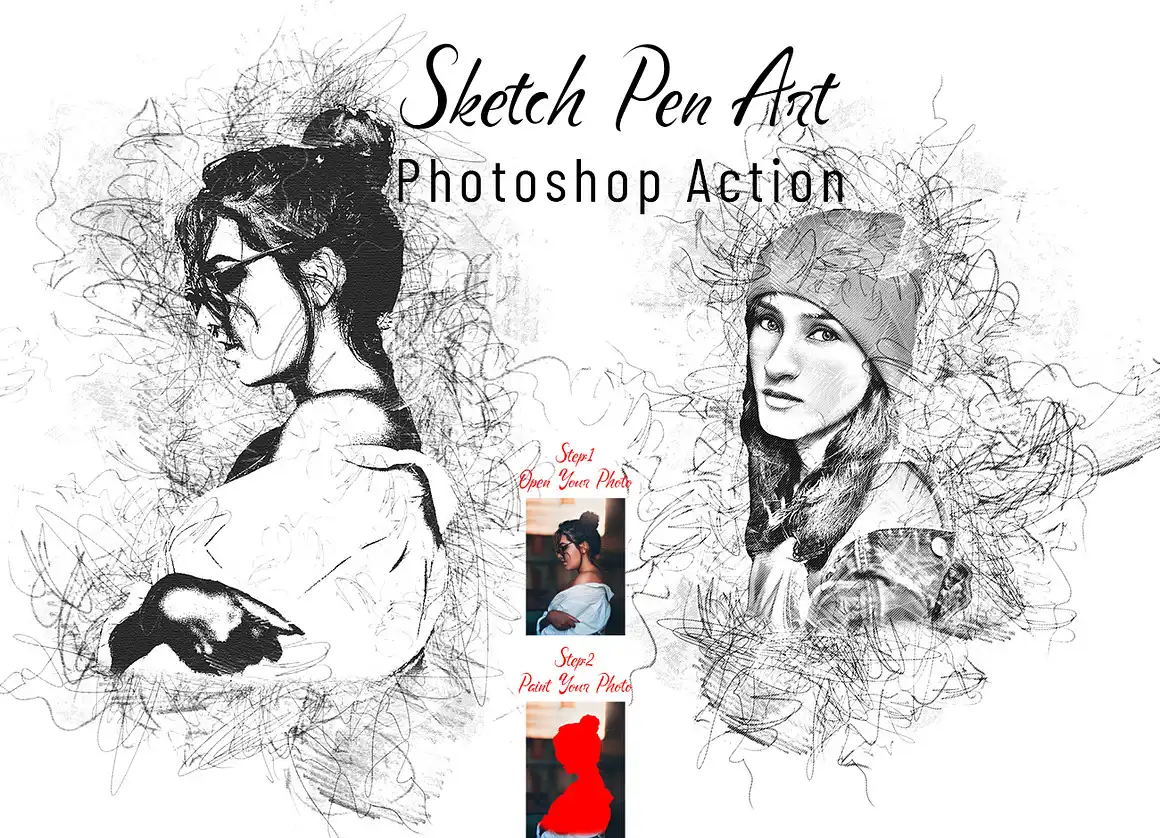 19 in 1 Sketch PS Action Bundle 7 075876