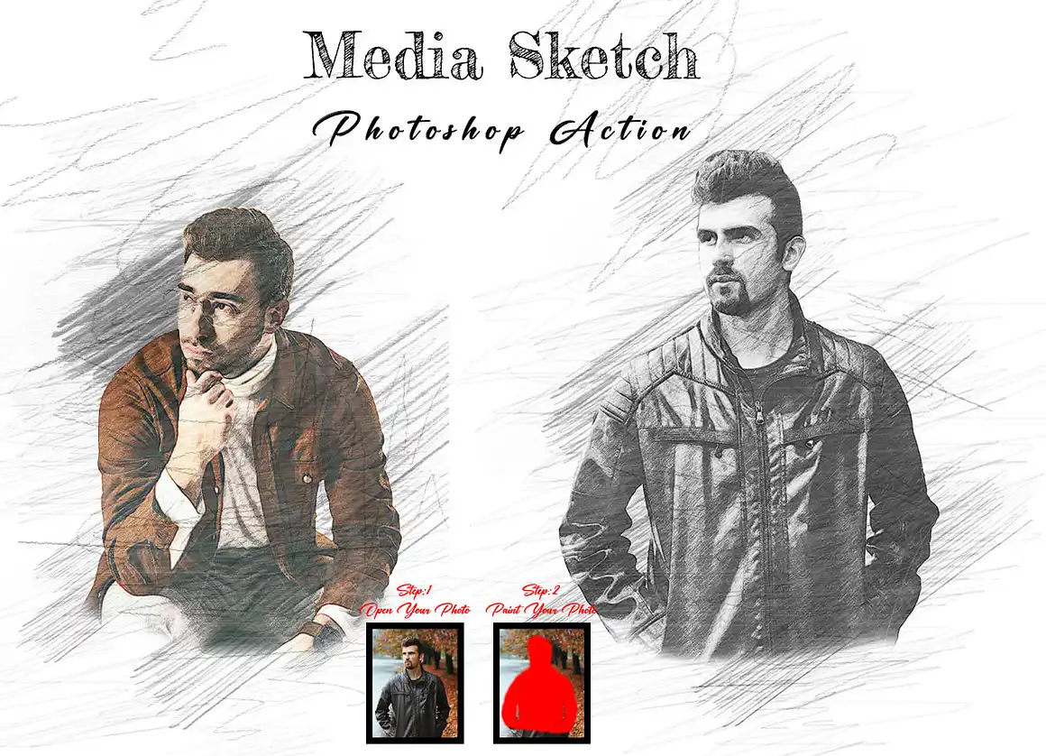 19 in 1 Sketch PS Action Bundle 13 075591